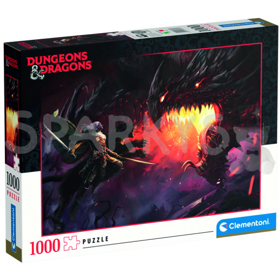 Clementoni - Puzzle 1000 Dungeons &amp; Dragons                    
