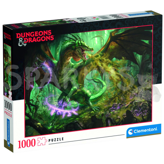 Clementoni - Puzzle 1000 Dungeons &amp; Dragons                    