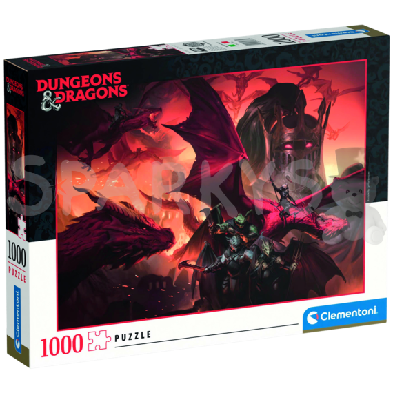 Clementoni - Puzzle 1000 Dungeons &amp; Dragons                    