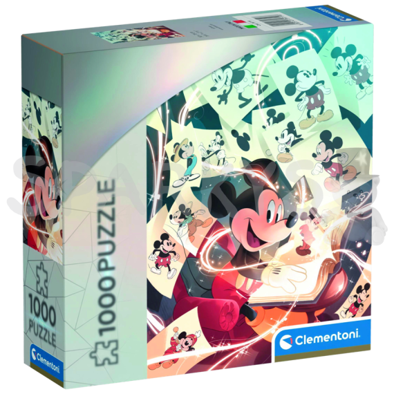 Clementoni - Puzzle 1000 Disney 100 let: Mickey                    