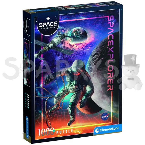 Clementoni - Puzzle 1000 Space NASA: Vesmírný průzkumník                    