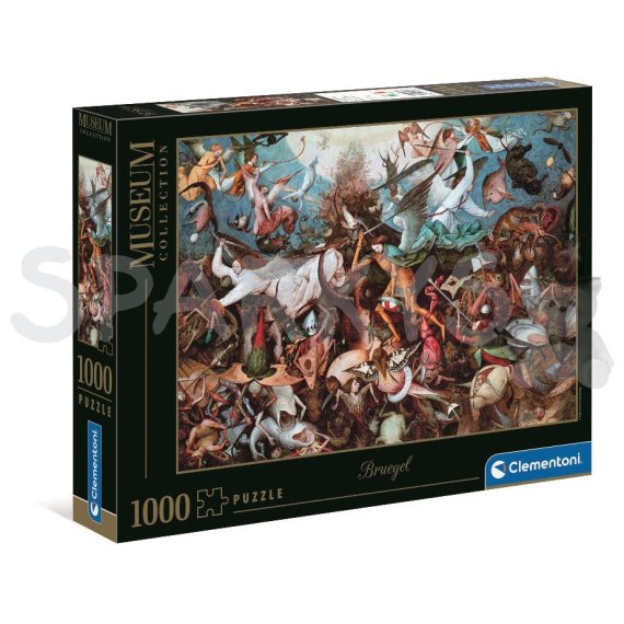 Clementoni - Puzzle 1000 Museum the Fall of the Rebel                    