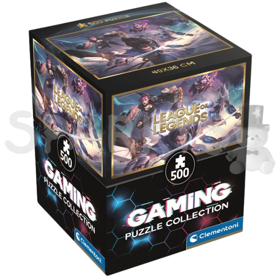 Clementoni - Puzzle 500 Cube Liga spravedlnosti                    