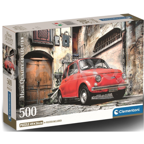 Clementoni - Puzzle 500 Compact                    