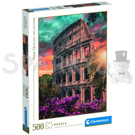 Clementoni - Puzzle 500 Koloseum                    