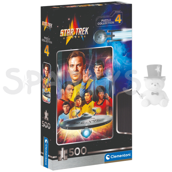 Clementoni - Puzzle 500 Star Trek: Posádka                    