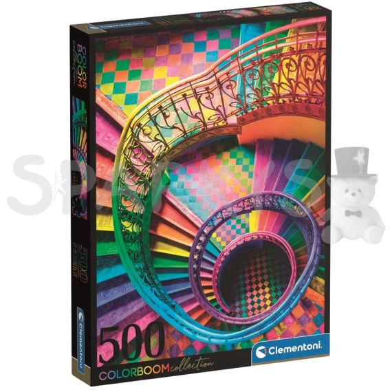Clementoni - Puzzle 500 ColorBoom: Schodiště                    