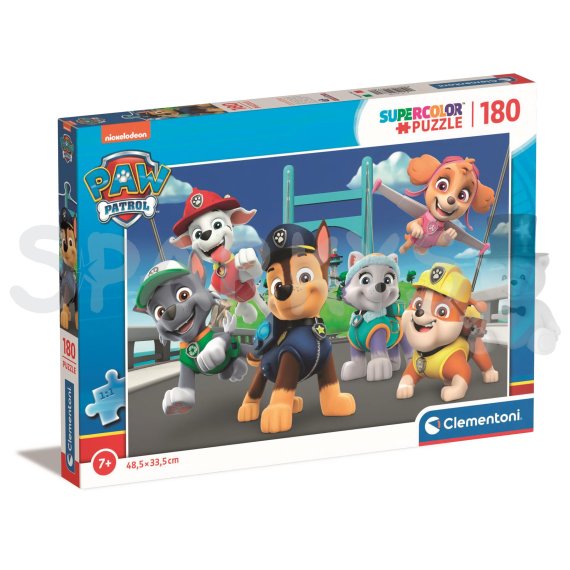 Clementoni - Puzzle 180 Tlapková Patrola                    