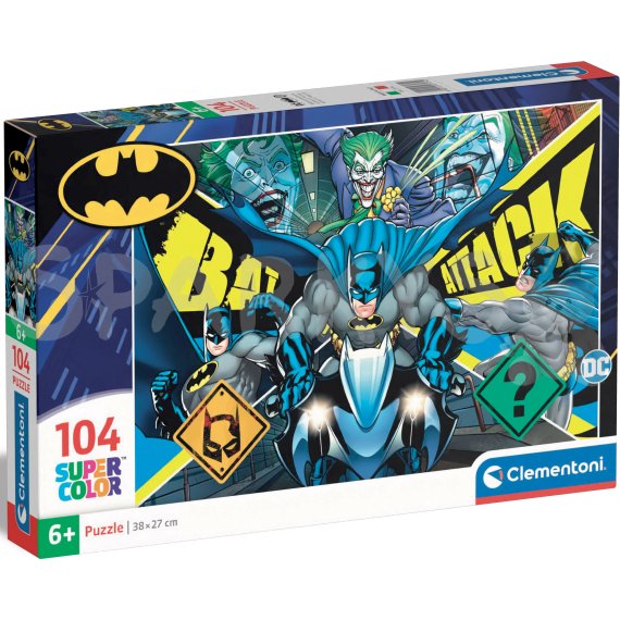 Clementoni - Puzzle 104 Batman                    