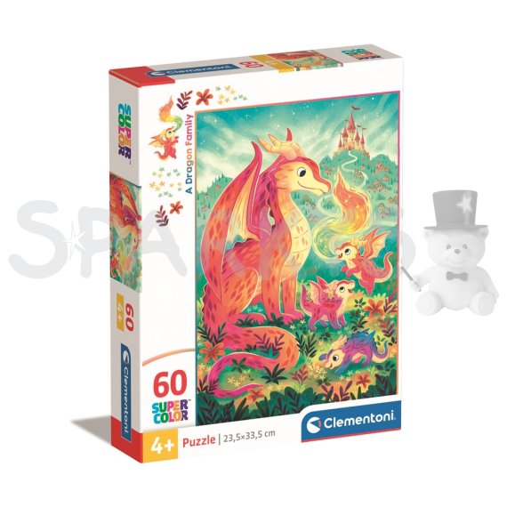Clementoni - Puzzle 60 Dragon Ball family                    