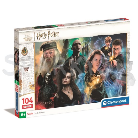 Clementoni - Puzzle 104 super Harry Potter                    