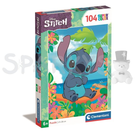 Clementoni - Puzzle 104 Disney Stitch                    