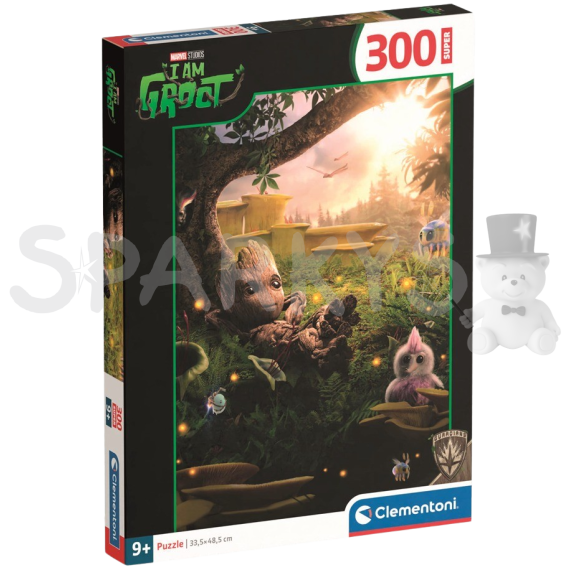 Clementoni - Puzzle 300 Super MARVEL - I Am Groot                    