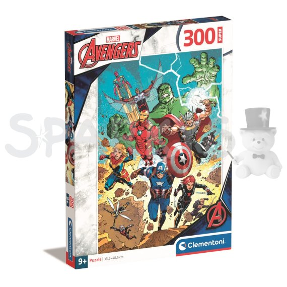 Clementoni - Puzzle 300 Super Avengers                    