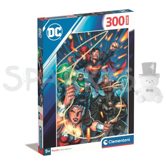 Clementoni - Puzzle 300 Super DC comics                    