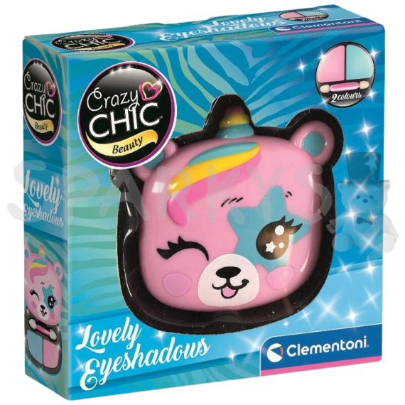 CRAZY CHIC - Oční stíny Medvídek                    