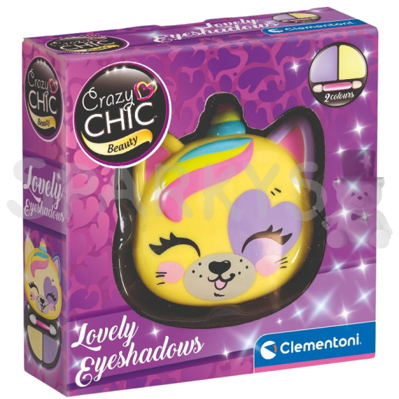CRAZY CHIC - Oční stíny Tygr                    