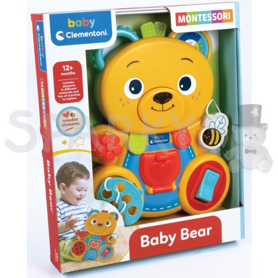 Baby Clementoni - Montessori - Medvídek pro nejmenší                    