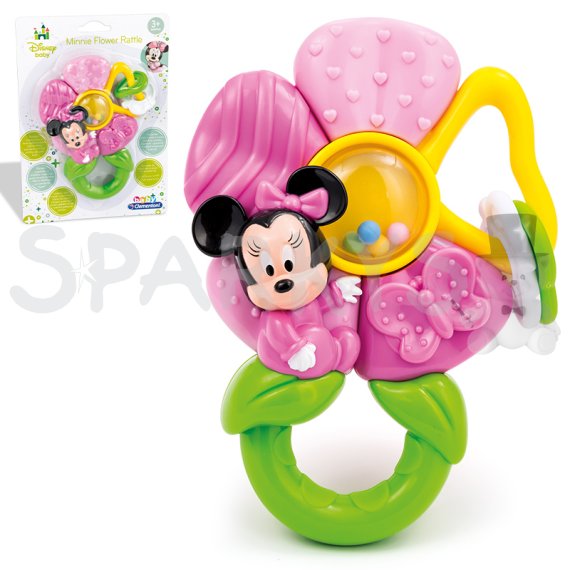 Baby Clementoni - Chrastítko kytka - Minnie                    