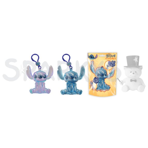 Disney STITCH - Mačkací přívěsky s klipem - více druhů                    