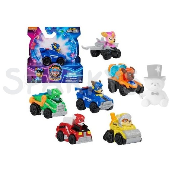 Tlapková Patrola - mini autíčka rescue wheels                    