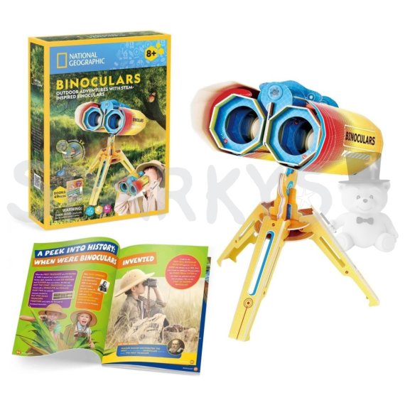 CubicFun - Puzzle 3D National Geographic Dalekohled - 49 dílků                    
