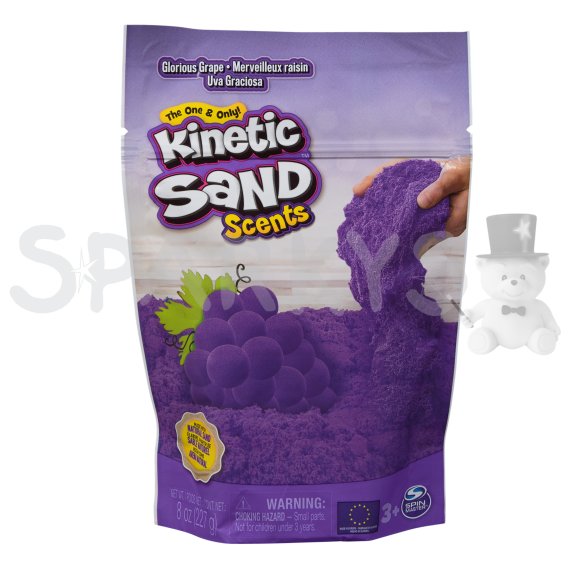 Kinetic Sand – balení s ovocnými vůněmi (hrozny)                    