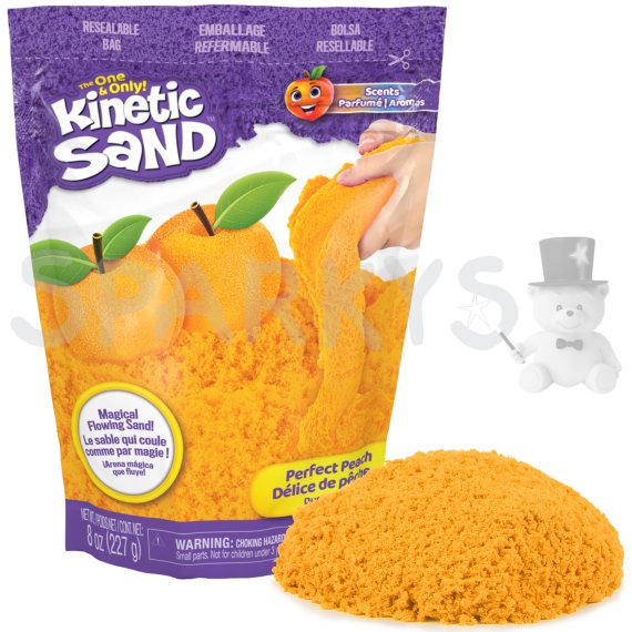 Kinetic Sand – balení s ovocnými vůněmi (broskev)                    