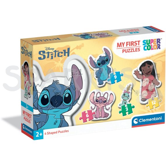 Moje první puzzle Stitch 3+6+9+12                    