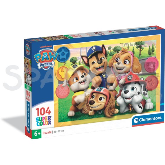 Puzzle 104 Tlapková patrola                    