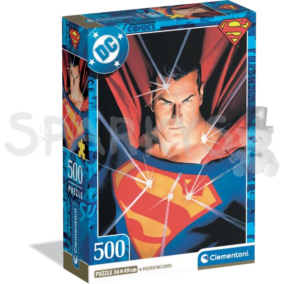 Clementoni - Puzzle 500 Superman                    