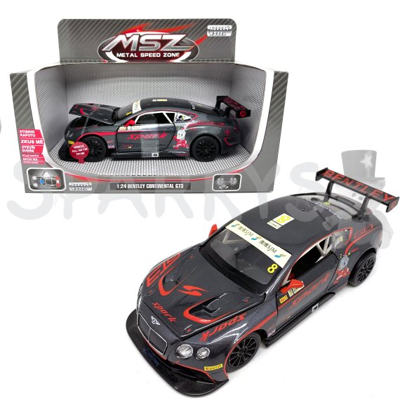 Kovový model - 1:24 Bentley Continental GT3 Concept se světlem a zvukem                    