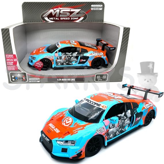 Kovový model - 1:24 Audi R8 LMS se světlem a zvukem                    