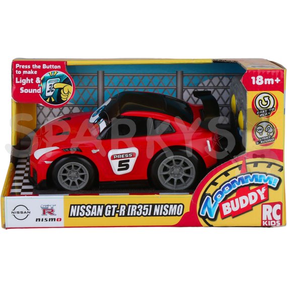 R/C Nissan GT-R 2,4 GHz, 2 kanály                    