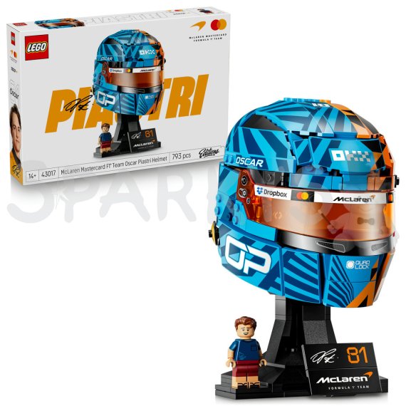 LEGO® Edition 43017 Helma Oscar Piastri z týmu McLaren Mastercard F1®                    