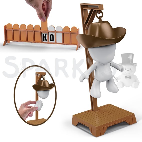 STUDO GAMES - Šibenice: Zachraň kovboje!                    