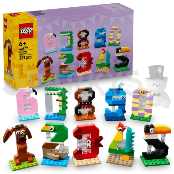 LEGO® Iconic 40807 Narozeninová čísla                    