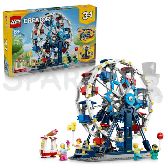 LEGO® Creator 3v1 31389 Kultovní ruské kolo                    