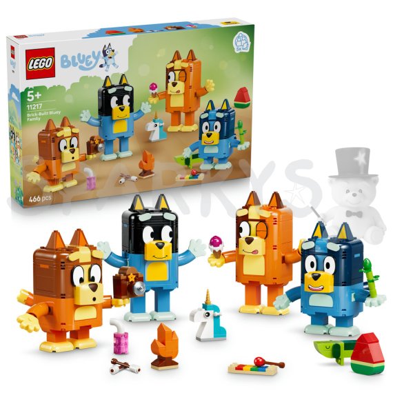 LEGO® Bluey 11217 Bluey a její rodinka z kostek                    