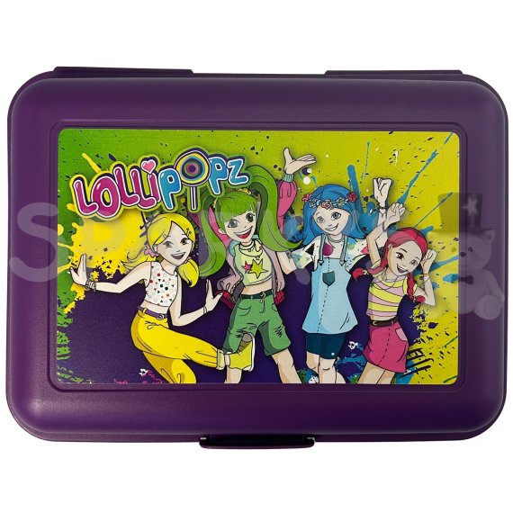 Svačinový box fialový Lollipopz                    