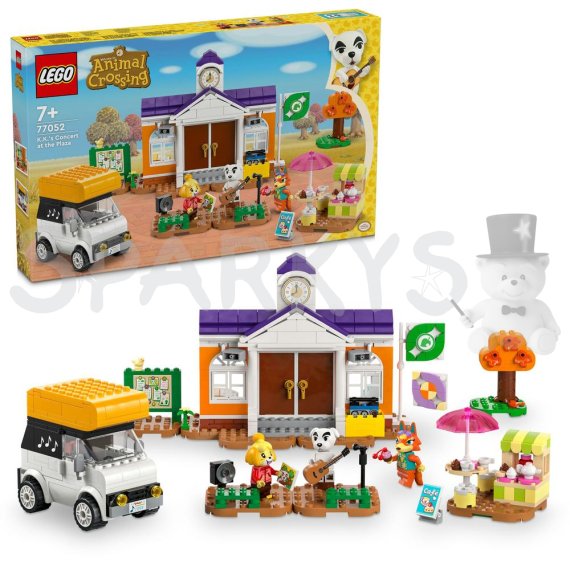 LEGO® Animal Crossing™ 77052 K.K. a koncert na náměstí                    