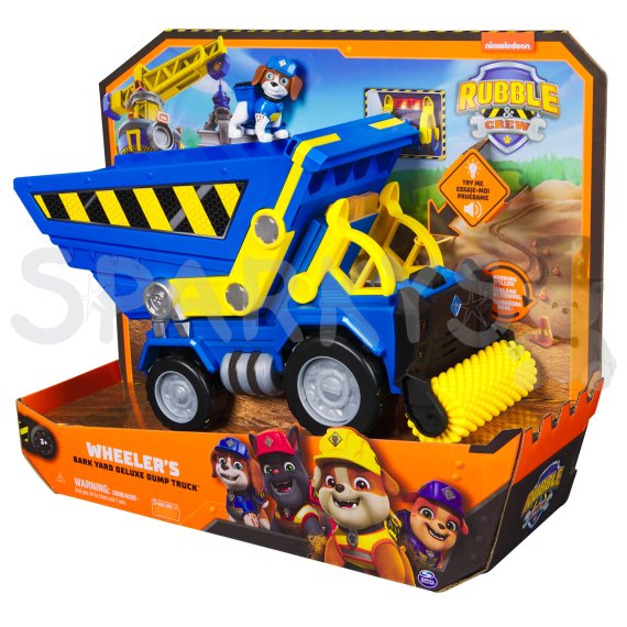 Rubble &amp; Crew interaktivní vozidlo se zvuky Wheeler                    