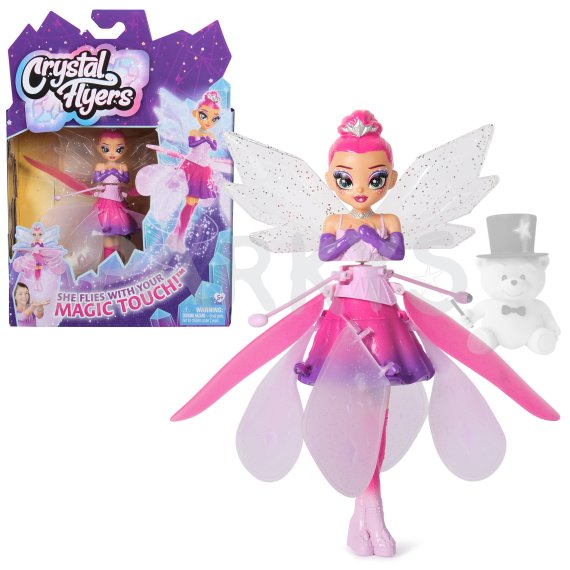 Hatchimals - crystal flyer létající panenka                    