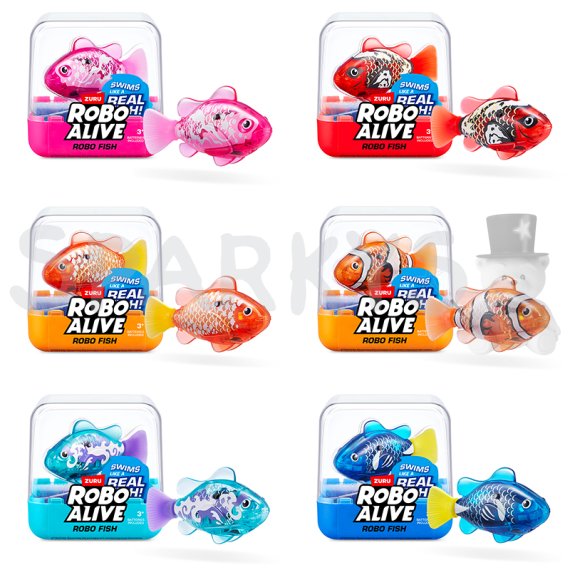 ROBO ALIVE ROBO RYBA S2 6 druhů                    