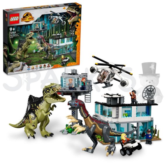 LEGO® Jurassic World™ 76949 Útok giganotosaura a therizinosaura                    