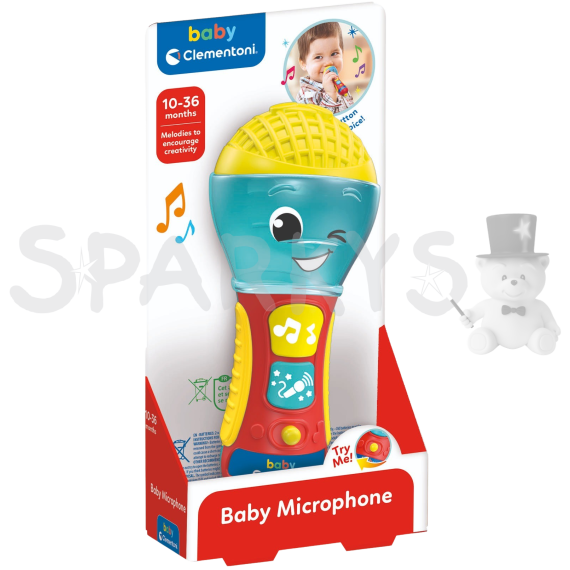 Baby Clementoni - Dětský mikrofon                    