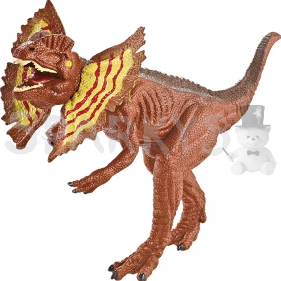 Dinosaurus Dilophosaurus 24 cm se světlem a zvukem                    