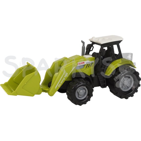 FARM SERVICE - Traktor s nakladačem se zvuky a světly                    