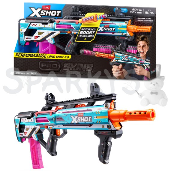 X-SHOT Skins Pro Longshot 2.0 - 40 šipek                    