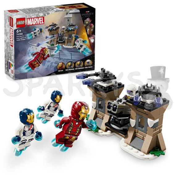 LEGO® Marvel 76288 Iron Man a Železná legie vs. voják Hydry                    